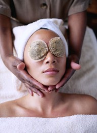 Hot Stone Facial Massage